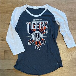 47 Detroit Tigers Women's Quarter Sleeve Tee
